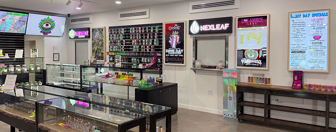Nexleaf-West-OKC-Indoor Dispensary Image
