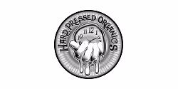 The hard pressed organic logo